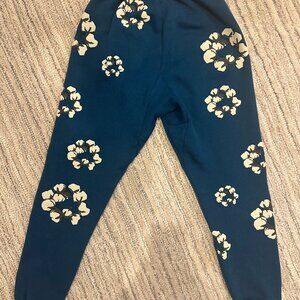Blue Denim Tears Sweatpants - Size Small